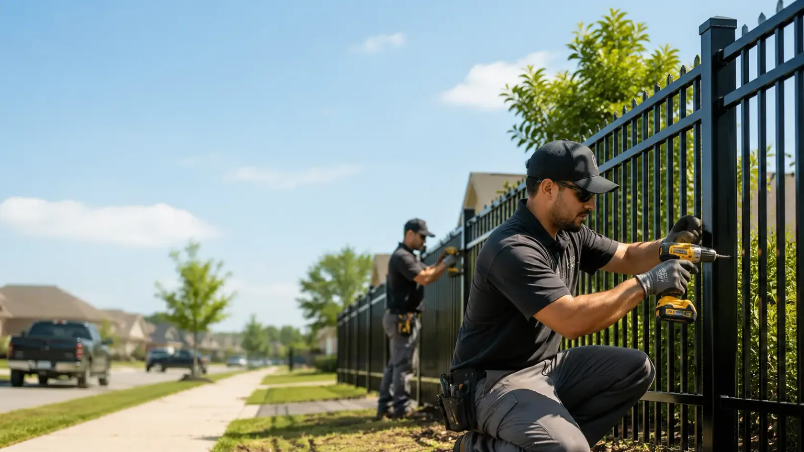 Metal Fence Installation in Prospect Hill, NC